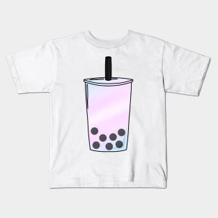 Pastel Transgender Pride Boba Kids T-Shirt